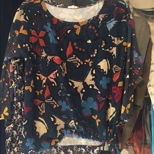 Anthropologie Butterfly Top